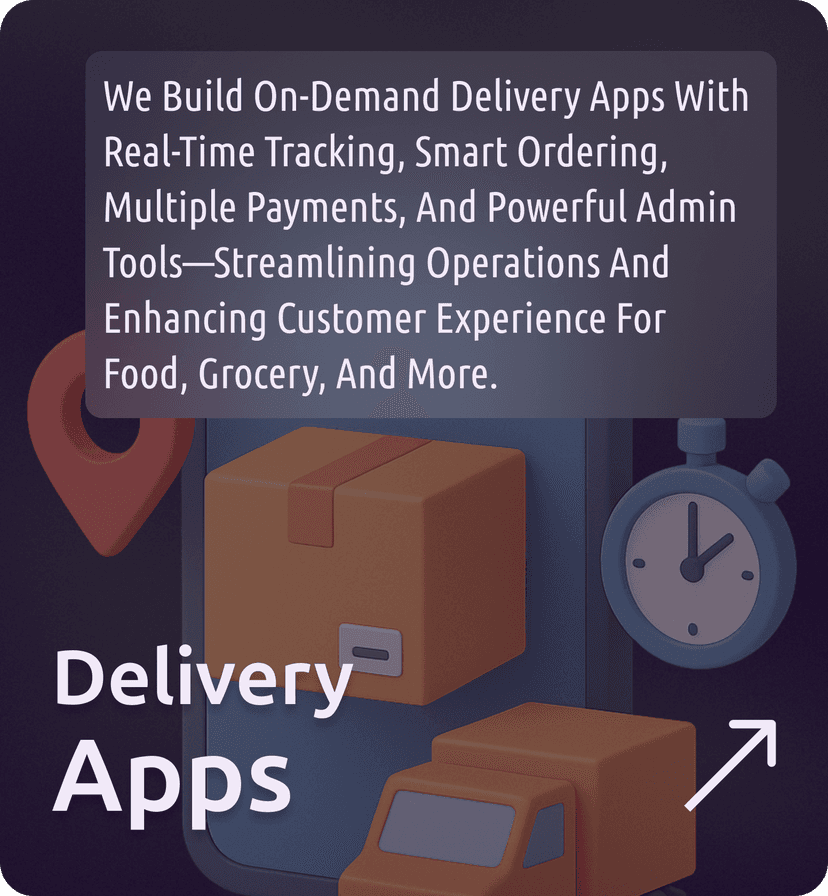 Delivery App Service Card